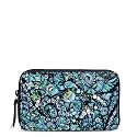 Vera Bradley womens Cotton Deluxe Travel Wallet With Rfid Protection