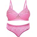 Womens Cotton Solid Regular Bra amp Underwear