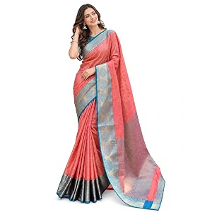 Womens Festive Special Banarasi Silk Saree with
