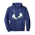 Womens Figure Skates Design Coaches Girls Ice Skating Pullover Hoodie