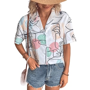 Womens and Girls Polyester Regular Fit Shirt