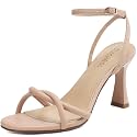 Womens Kitten Heels Round Open Toe Strappy