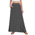 Womens Maxi Skirt Long Flowy Summer A-Line High Waist Skirts