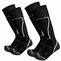 Womens Merino Wool Ski Socks Lightweight Snowboard Socks Cushioning Support Stretch Breathable
