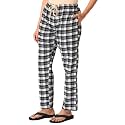 Womens Multicolor Cotton Checkered Pyjama | Checks Pajama for women with Elastic &amp; Drawstring Plus Size (S TO 8XL)