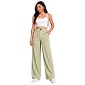 Womens NS Lycra Korean High Waist Straight