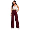 Womens NS Lycra Korean High Waist Straight