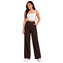 Womens NS Lycra Korean High Waist Straight