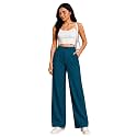 Womens NS Lycra Korean High Waist Straight
