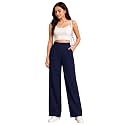 Womens NS Lycra Korean High Waist Straight