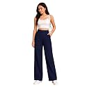 Womens NS Lycra Korean High Waist Straight