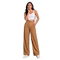 Womens NS Lycra Korean High Waist Straight