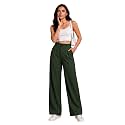 Womens NS Lycra Korean High Waist Straight