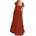 Womens Off Shoulder Lace Wedding Dress Boho Bridesmaid Party Maternity Photoshoot Maxi Dresses