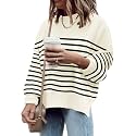 Womens Oversized Sweaters Fall 2026 Fashion Clothes Colorblock Knit Tops