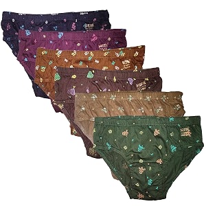 Womens Panties Innerwear Combo Ladies Printed Cotton