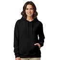 Womens Plain Hoodie Soft Cotton Blend