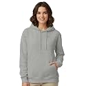 Womens Plain Hoodie Soft Cotton Blend
