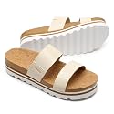 Womens Platform Sandals with Arch Support Slip