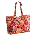 Vera Bradley Women's Premium Cotton Hathaway Tote Bag