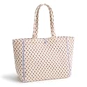 Vera Bradley Women's Premium Cotton Hathaway Tote Bag