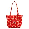 Vera Bradley Women's Premium Cotton Small Vera Tote Bag