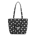 Vera Bradley Women's Premium Cotton Small Vera Tote Bag