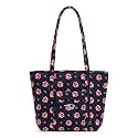 Vera Bradley Women's Premium Cotton Small Vera Tote Bag