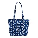 Vera Bradley Women's Premium Cotton Small Vera Tote Bag