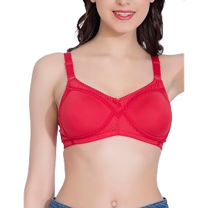 Womens Seamless Padded Bra Non Wired