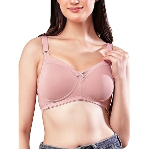 Womens Seamless Padded Bra Non Wired