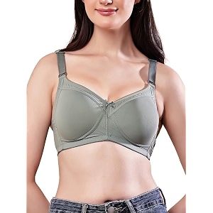 Womens Seamless Padded Bra Non Wired