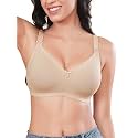 Womens Seamless Padded Bra Non Wired