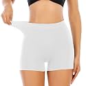 Womens Seamless Shaping Boyshorts Panties Tummy Control Underwear Slimming Shapewear Slip Shorts
