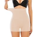 Womens Seamless Shaping Boyshorts Panties Tummy Control Underwear Slimming Shapewear Slip Shorts