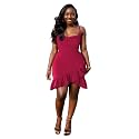 Womens Sexy Sleeveless Bodycon Mini Dress Summer