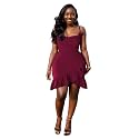 Womens Sexy Sleeveless Bodycon Mini Dress Summer