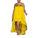 Womens Sexy Summer Dresses Halter Neck Plus Size Long Maxi Dress Casual Floral Beach Sun Dresses with Pockets