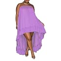 Womens Sexy Summer Dresses Halter Neck Plus Size Long Maxi Dress Casual Floral Beach Sun Dresses with Pockets
