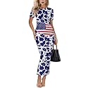 Womens Short Sleeve Jamaican Flag Midi Bodycon Dress