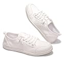 Womens Slip On Shoes Casual Canvas Tennis