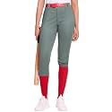Womens Softball Pants Low-Rise 3/4 Tapered Leg for Baseball Fastpitch