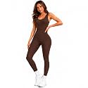 Womens Spandex Tank Unitard Dance Bodysuits Workout Jumpsuit