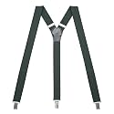 Womens Suspenders – Y Back Style – 1" Width - Comfortably Adjustable Elastic Straps and Metal Clips