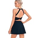 Womens Tennis Workout Dress with Built in