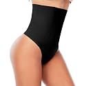 Womens Thong Shapewear Mid to High Waisted Shaper Thong WN0017