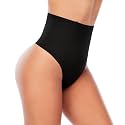 Womens Thong Shapewear Mid to High Waisted Shaper Thong WN0017