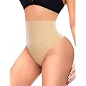Womens Thong Shapewear Mid to High Waisted Shaper Thong WN0017