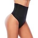 Womens Thong Shapewear Mid to High Waisted Shaper Thong WN0017