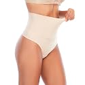 Womens Thong Shapewear Mid to High Waisted Shaper Thong WN0017